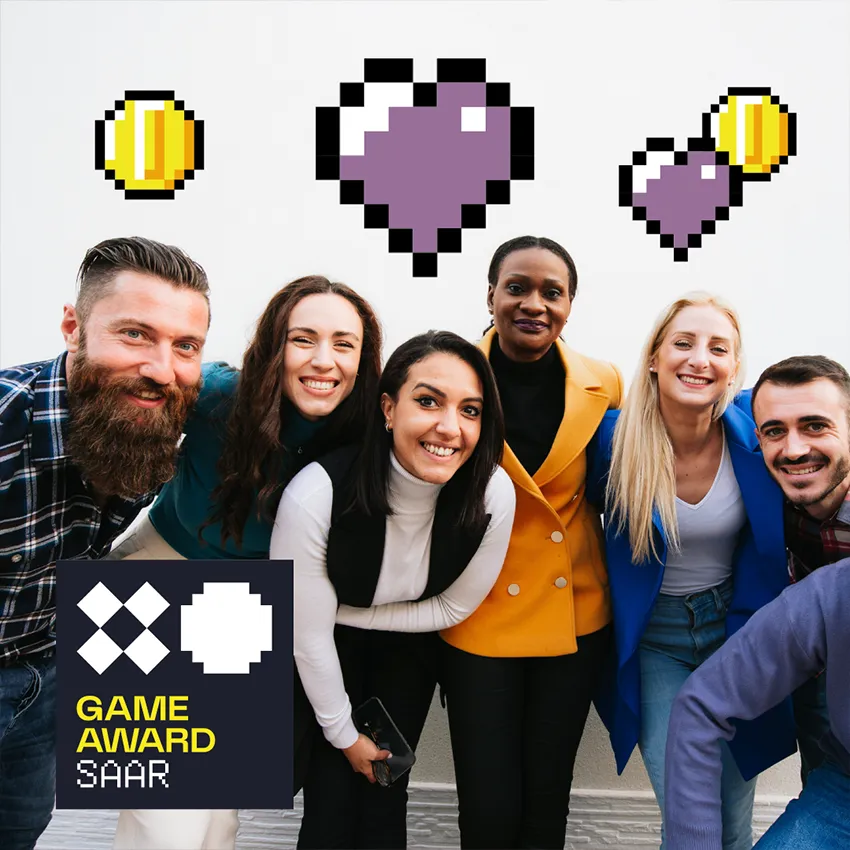 Game-Award-Saar Logoentwicklung wer